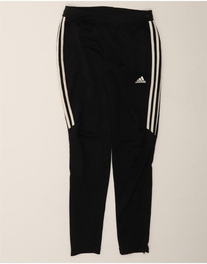 ADIDAS Womens Climacool Tracksuit Trousers UK 8/10 Small  Black Polyester Vintage Adidas and Second-Hand Adidas from Messina Hembry 