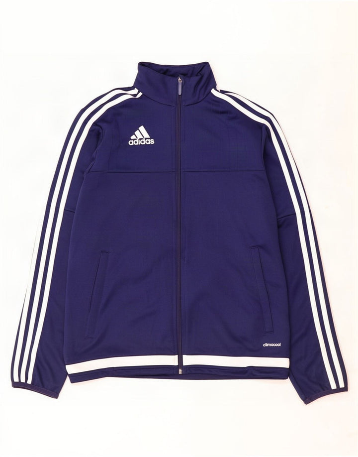 Adidas Herre Climacool Træningsdragt Topjakke XS Marineblå Colourblock