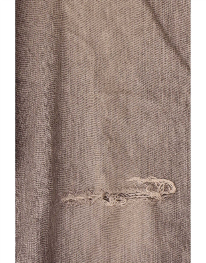 Marks & Spencer Herre Blue Harbor Straight Jeans W34 L29 Grå Bomuld