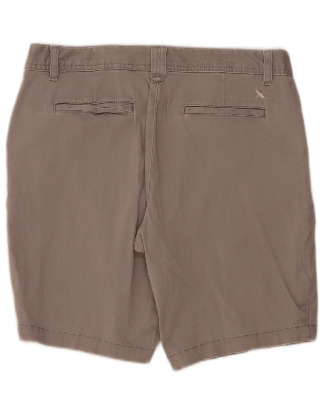 Eddie Bauer Chino Shorts til kvinder US 12 Large W36 Grå Bomuld