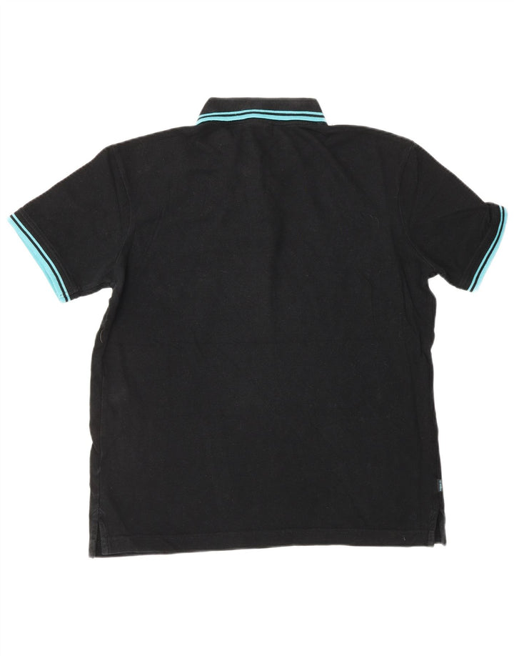 UMBRO Poloshirt til mænd Medium Sort Bomuld