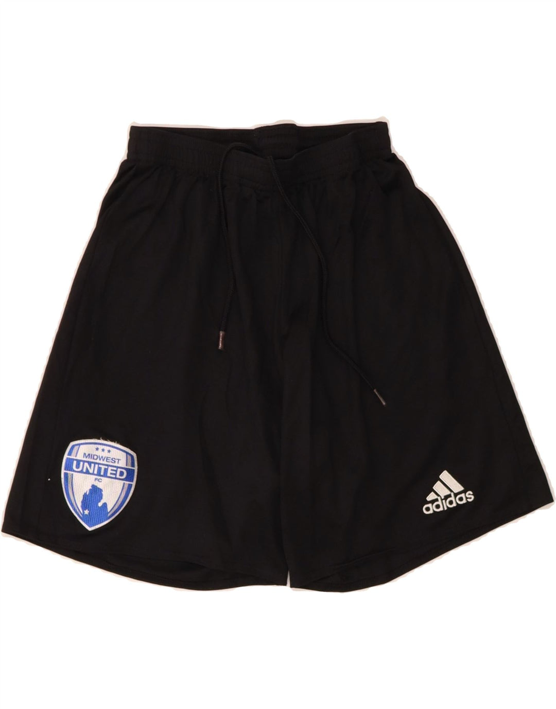 ADIDAS Boys Sport Shorts 10-11 Years Small  Black Polyester Vintage Adidas and Second-Hand Adidas from Messina Hembry 