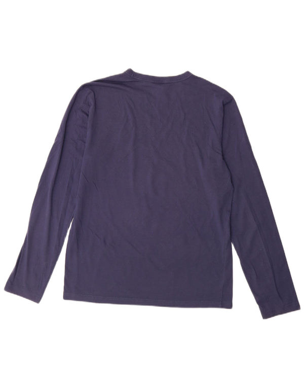 Champion Herre Top Langærmet Large Navy Blue