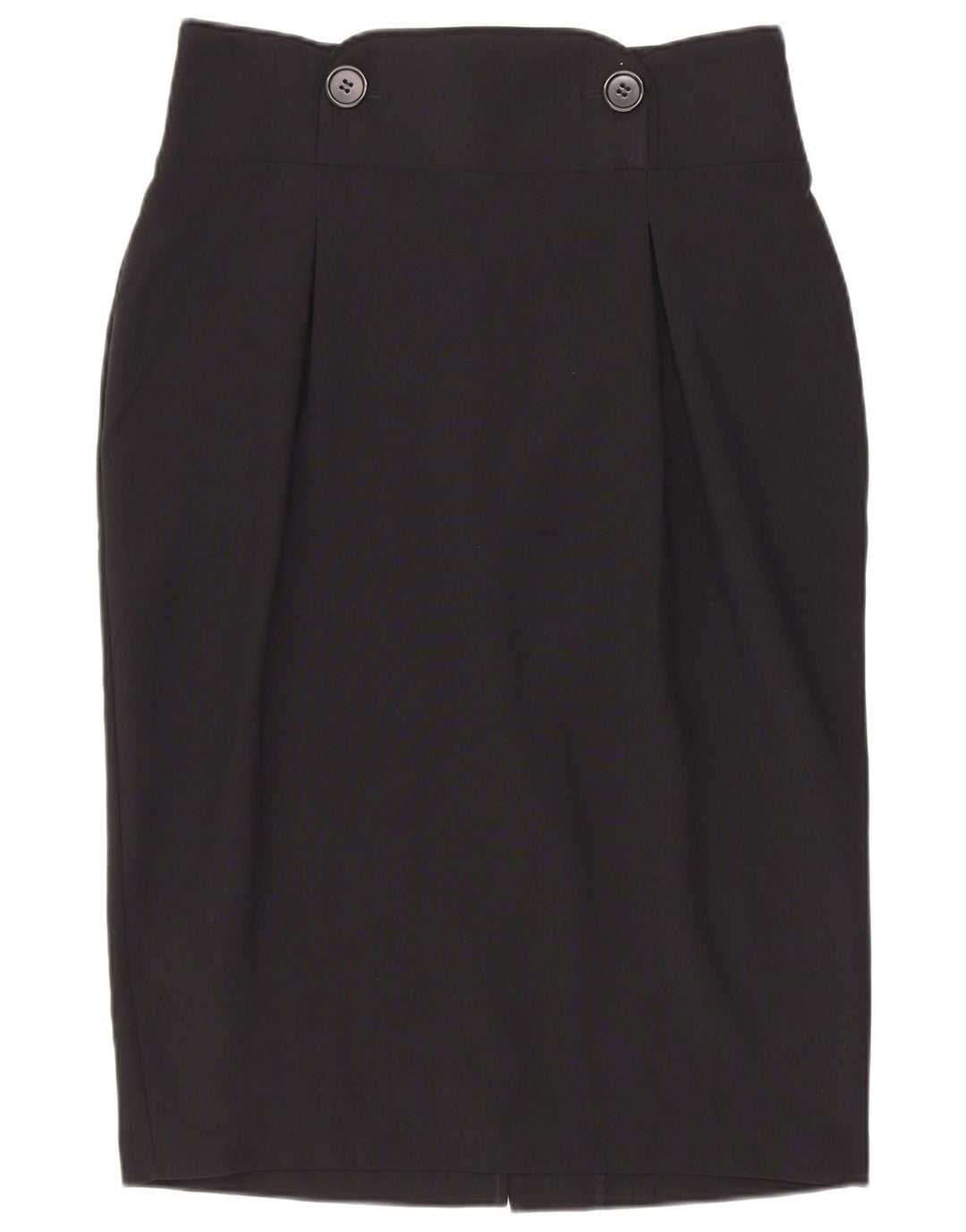 Marks & Spencer Pencil Nederdel til kvinder UK 10 Small W26 Black Polyester