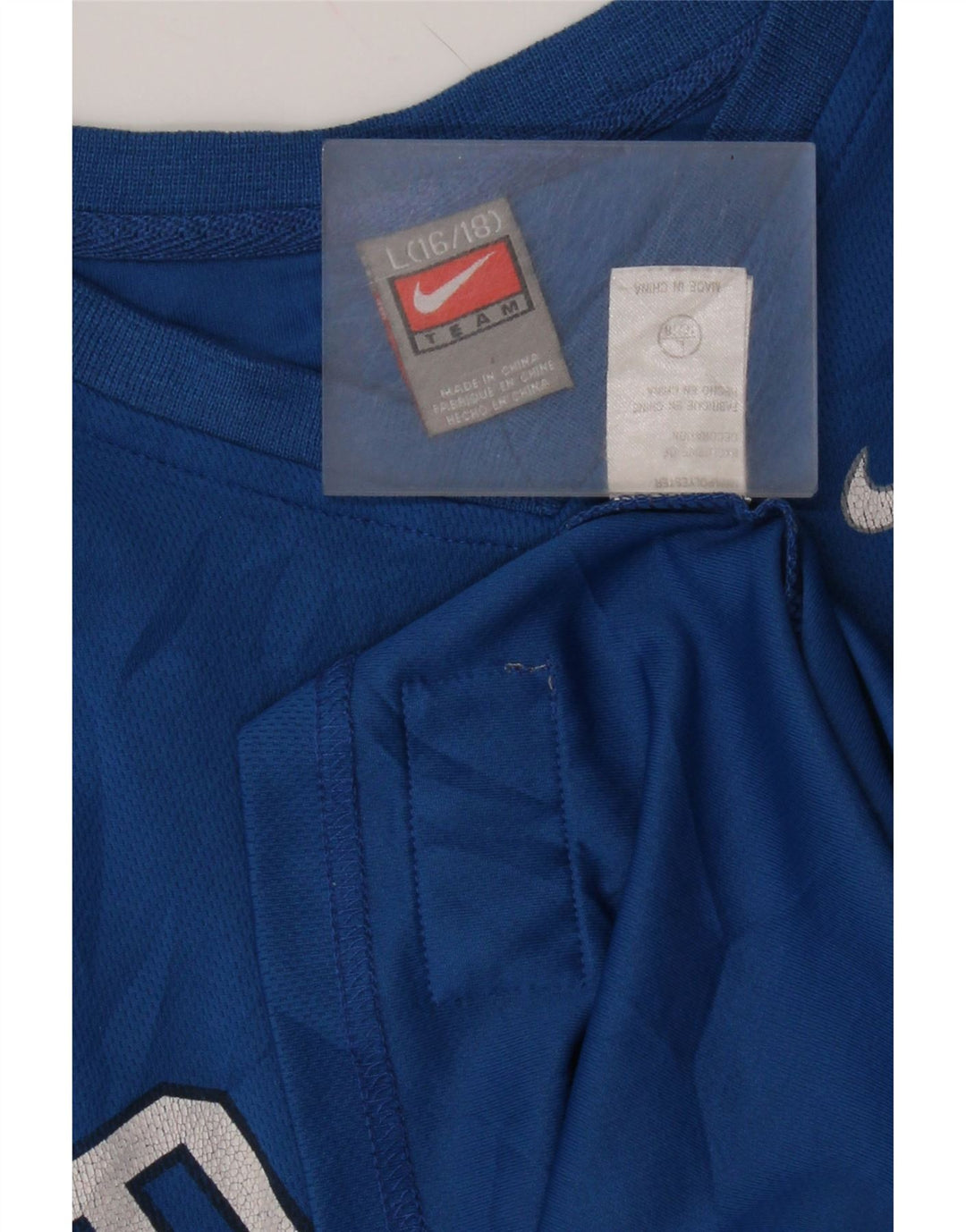 Nike drenge grafisk vest top 12-13 år stor blå polyester