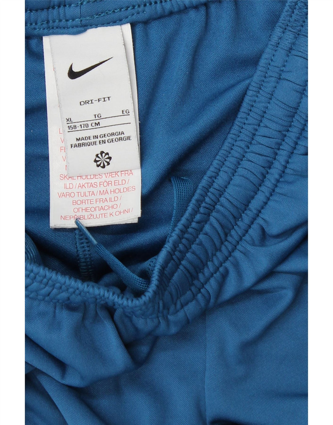 Nike Boys Dri Fit fuld træningsdragt 12-13 år Stor blå farveblok