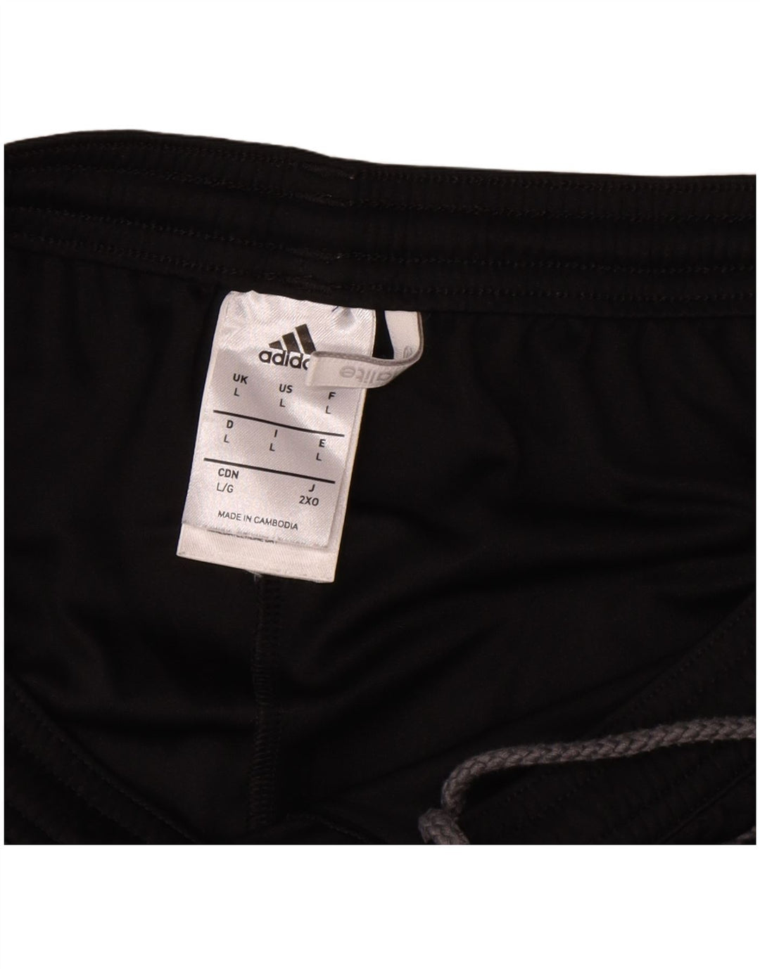 Adidas Herre Climalite Sportshorts Large Black Colourblock Polyester