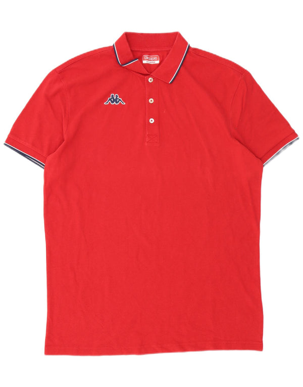 Kappa Mens Polo Shirt 2XL Red