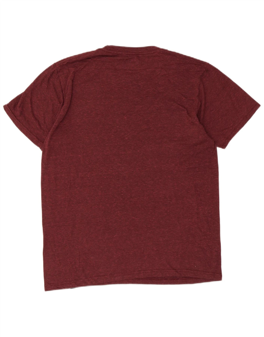 Hurley Herre grafisk T-shirt Top Medium Maroon Polyester