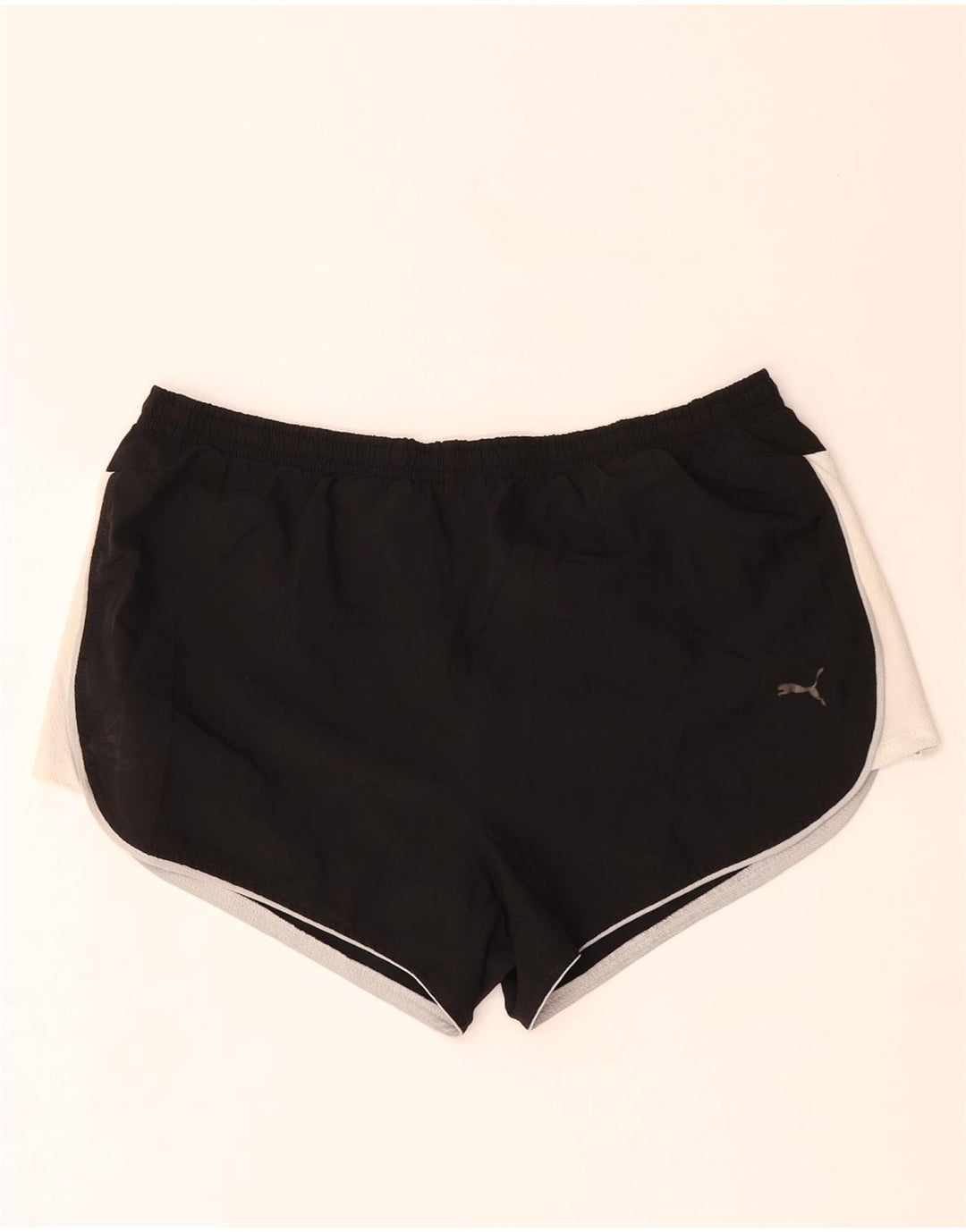 PUMA sportsshorts til kvinder UK 10 Small Black Colourblock