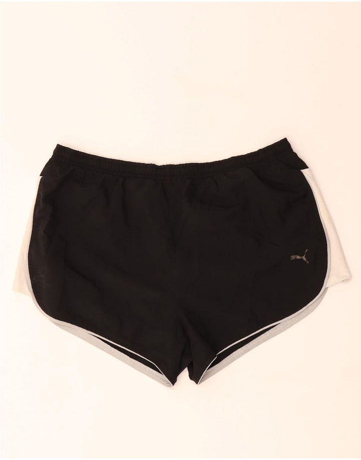 PUMA sportsshorts til kvinder UK 10 Small Black Colourblock