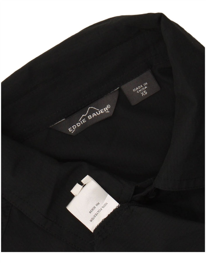 Eddie Bauer Herre grafisk skjorte XS sort polyester