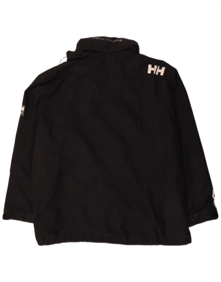 Helly Hansen Herre Grafisk Windbreaker Jacket UK 46 3XL Sort Polyester