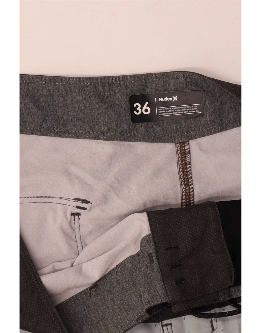 Hurley Herre Phantom grafiske badeshorts store flerfarvede stribede