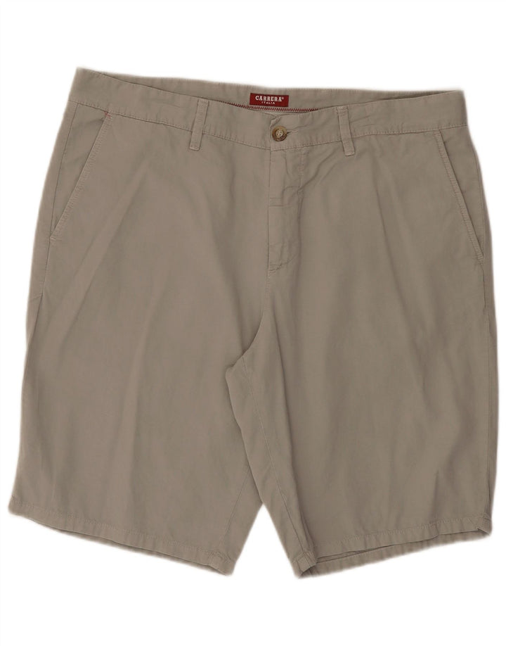 CARRERA Chino-shorts til mænd W36, store grå bomuld