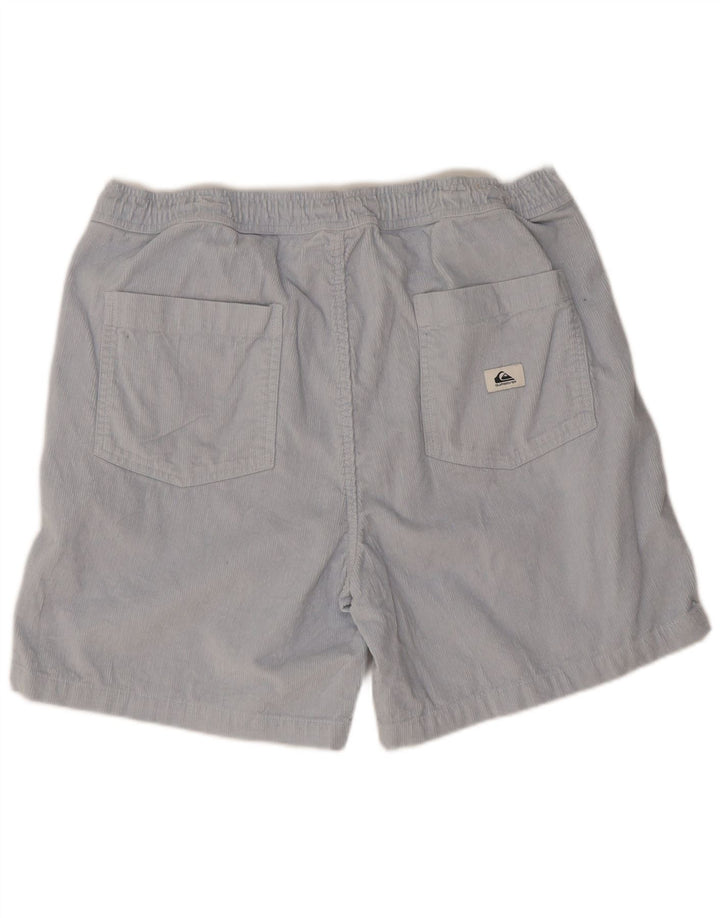 Quiksilver Herre Corduroy Shorts Medium W32 Blå Bomuld