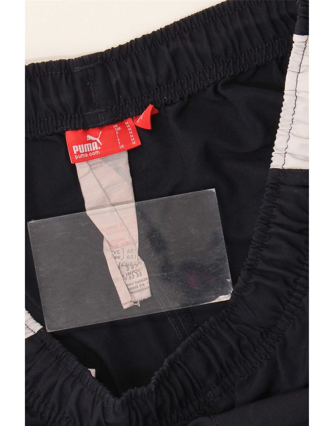 Puma Herre Sportshorts Medium Navy Blue Colourblock Polyester