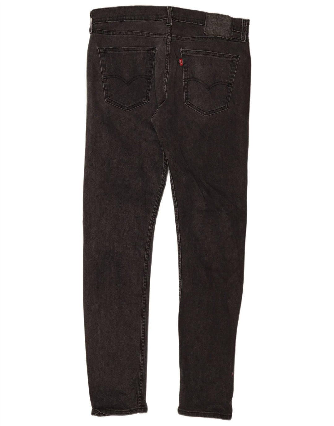Levi's Herre 512 Slim Tapered Jeans W33 L34 Grå Bomuld
