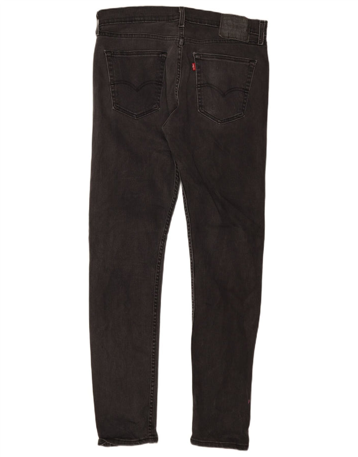 Levi's Herre 512 Slim Tapered Jeans W33 L34 Grå Bomuld