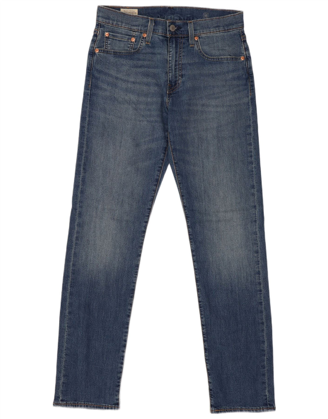 Levi's Herre 502 tilspidsede jeans W29 L32 blå bomuld