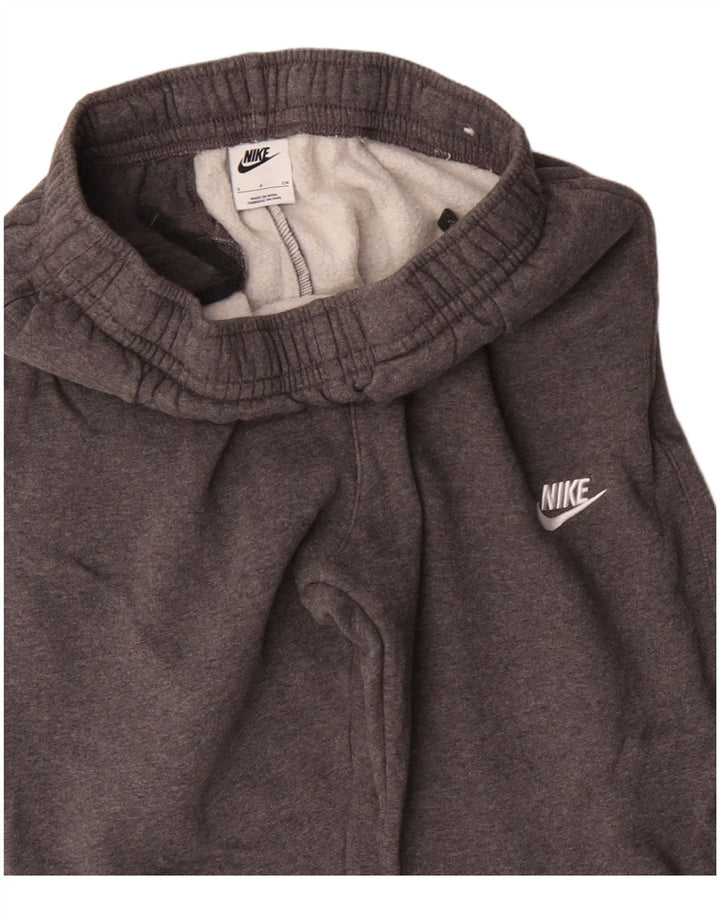 Nike træningsdragt bukser til mænd, joggers, små grå flækkede bomuld