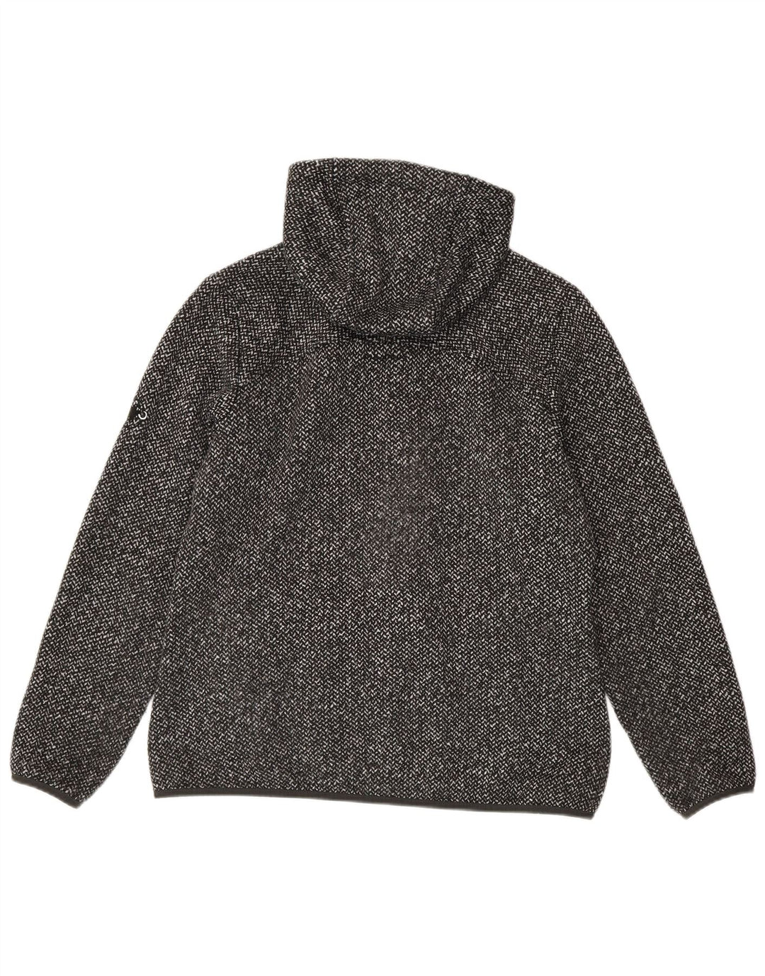 Mammut Sweater med lynlås til kvinder UK 18 XL Grå sildebenspolyester