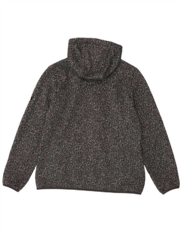 Mammut Sweater med lynlås til kvinder UK 18 XL Grå sildebenspolyester