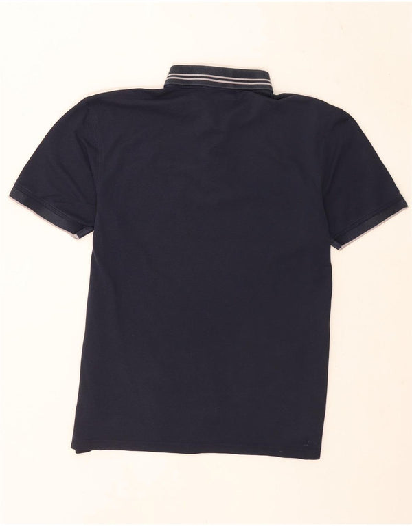 Dkny Herre Polo Shirt Medium Marineblå Stribet
