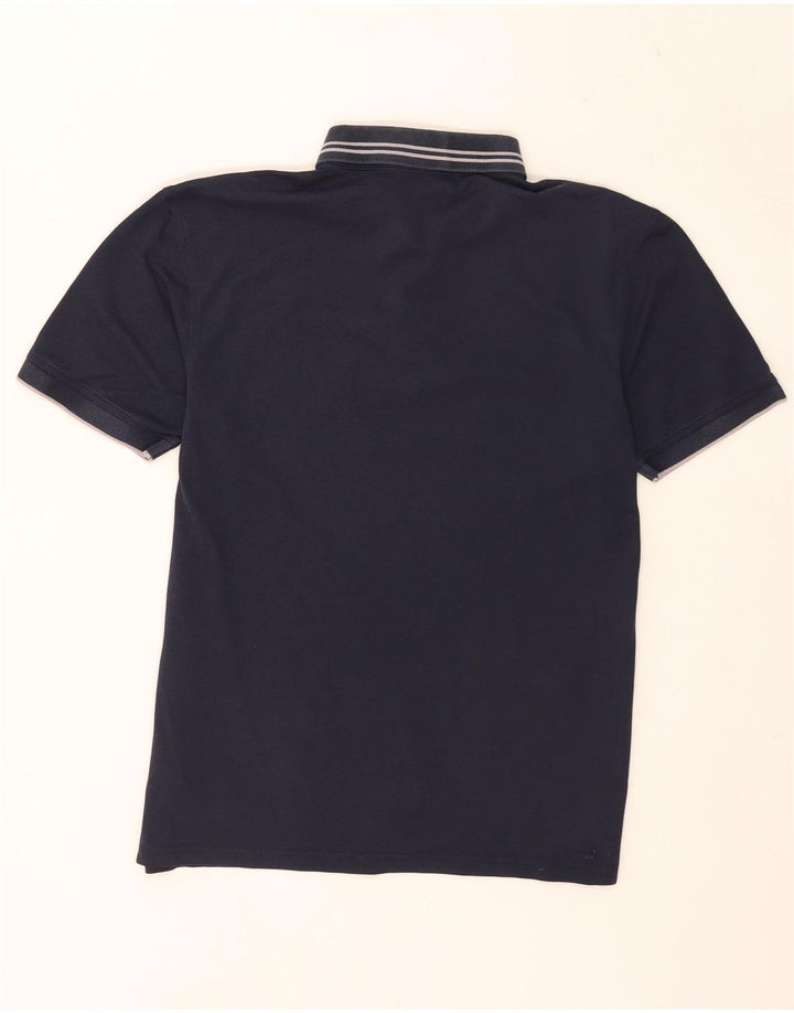 Dkny Herre Polo Shirt Medium Marineblå Stribet