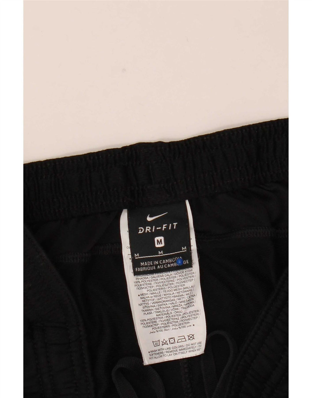 Nike Herre Dri Fit træningsdragt Bukser Medium Sort Colourblock Polyester
