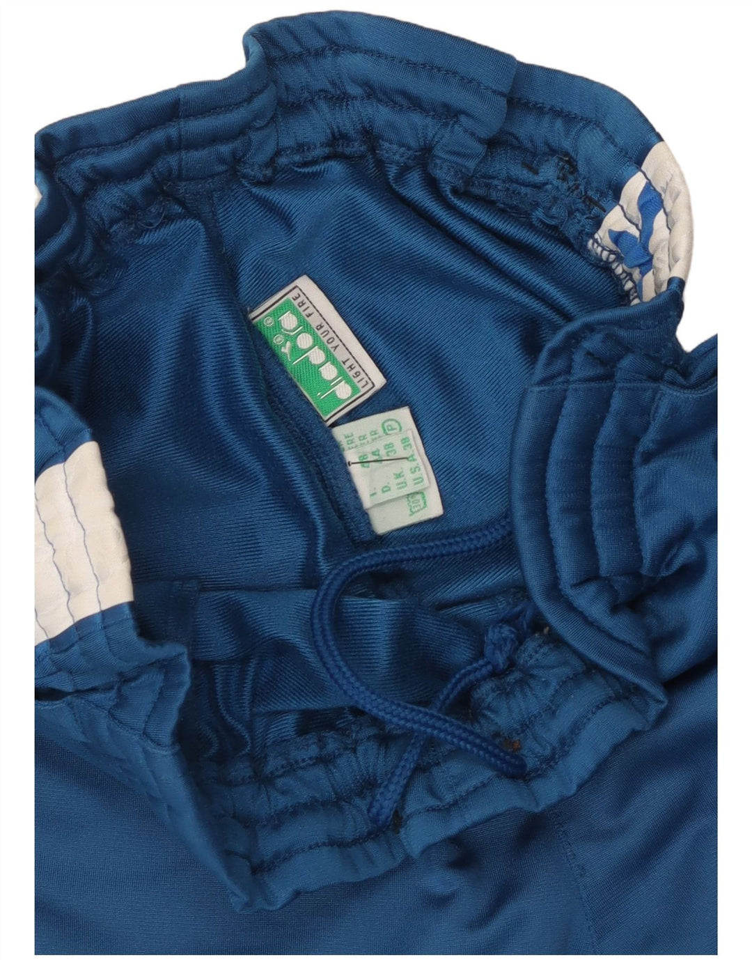 Diadora Herre grafisk træningsdragt Bukser XL Blå Colourblock Polyester