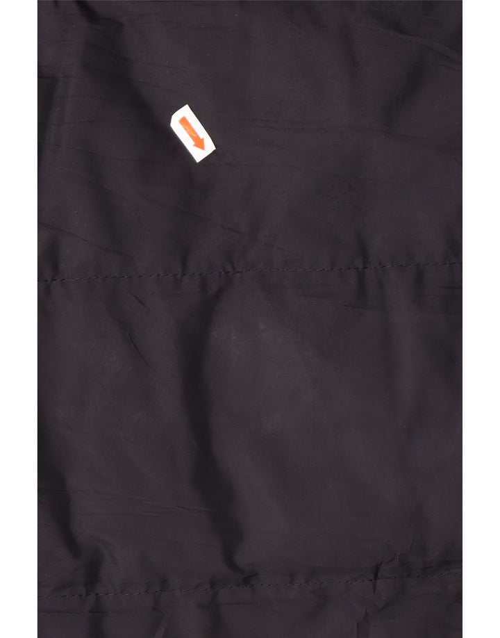 FAY Herre hættepolstret jakke UK 40 Large Navy Blue Polyester