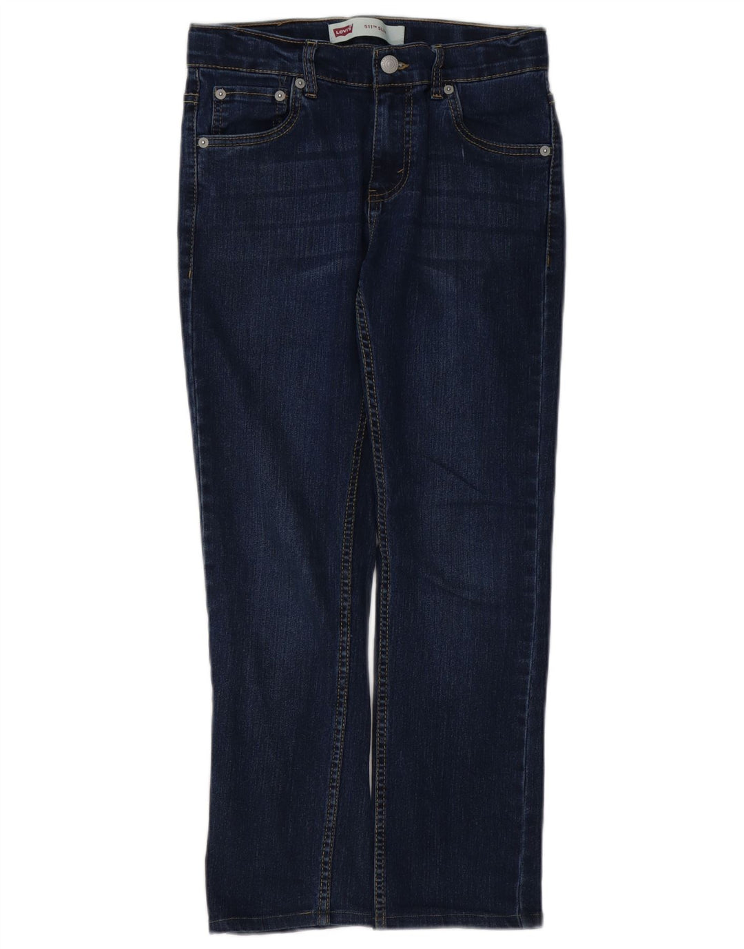 Levi's Boys 511 Slim Jeans 13-14 år W24 L25 Marineblå Bomuld