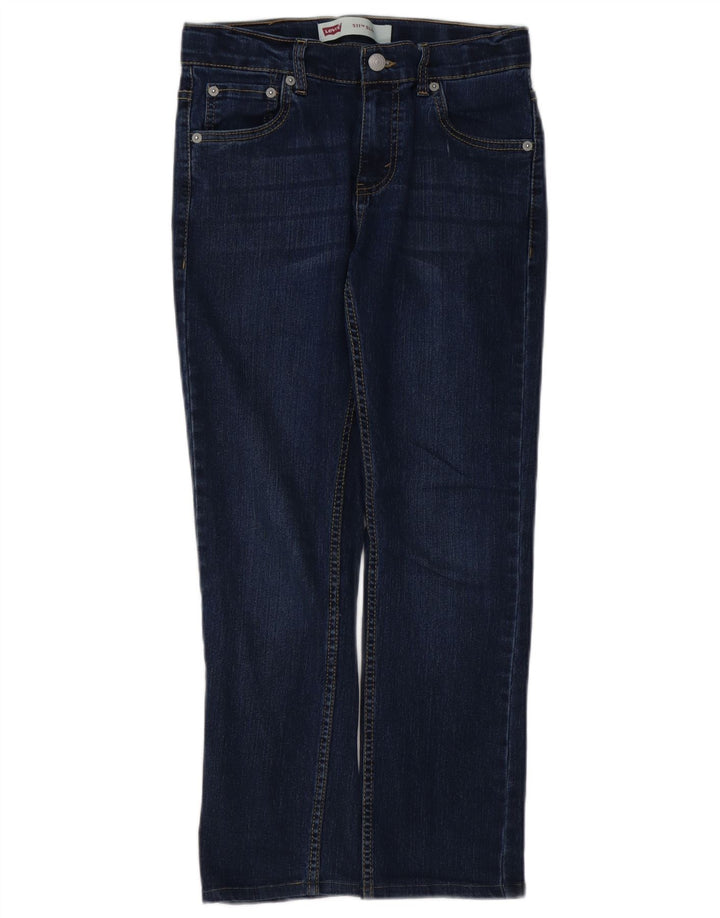 Levi's Boys 511 Slim Jeans 13-14 år W24 L25 Marineblå Bomuld