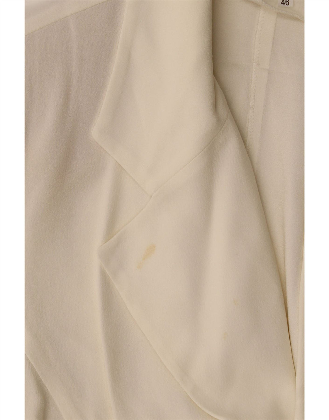 Edward Dame Cardigan Top IT 46 Large Off White Acetate