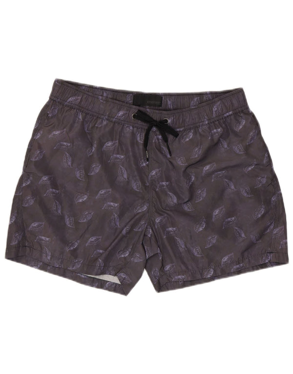 ROBERTO RICCI DESIGNS Badeshorts til mænd IT 52 Large Grey Floral