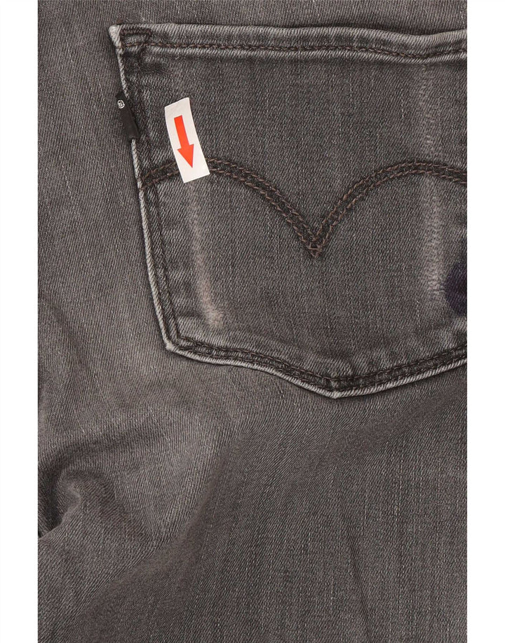 Levi's Skinny Jeans til kvinder W26 L34 Grå Bomuld