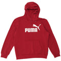 PUMA Grafisk hættetrøje til mænd Medium rødbrun bomuld