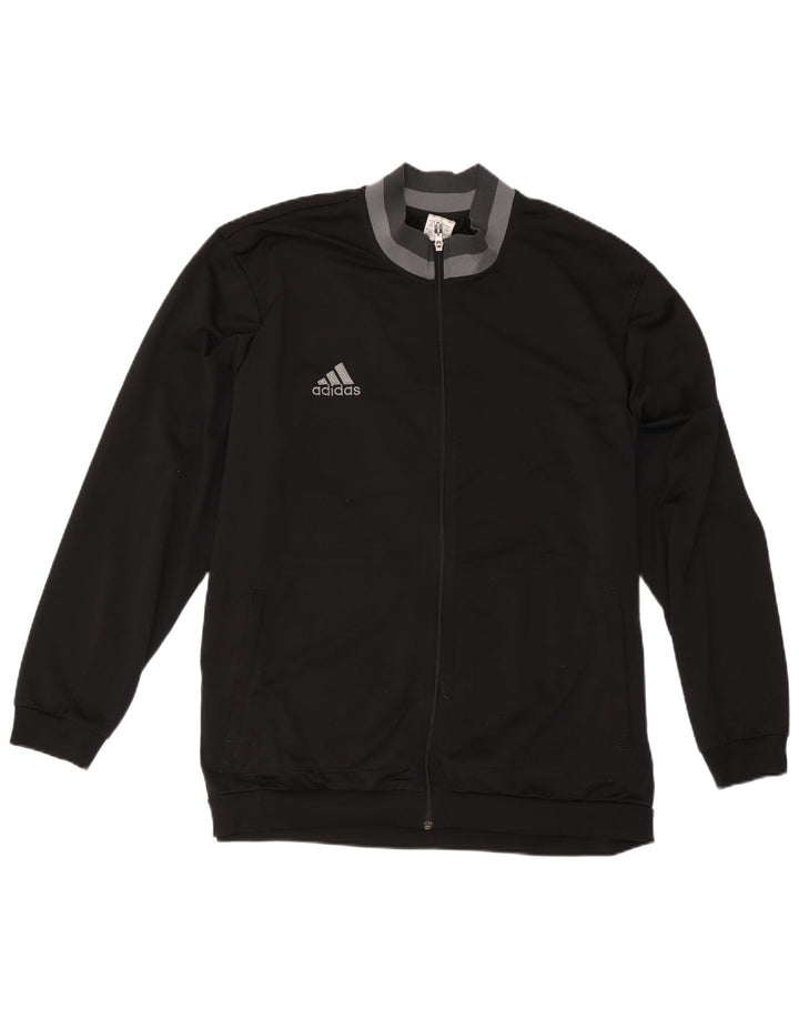 Adidas Træningsdragt til mænd Top jakke 2XL Sort Colourblock Polyester