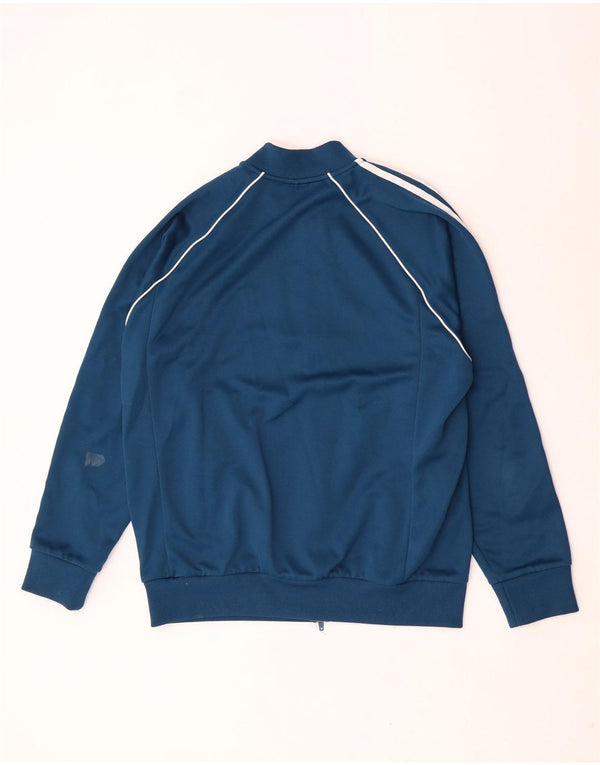 Adidas Herre Retro træningsdragt Topjakke XL Blå Polyester Sports