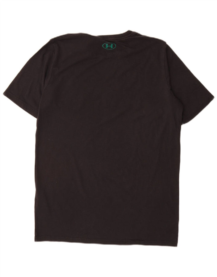 Under Armour Herre grafisk T-shirt Top Medium Sort Bomuld