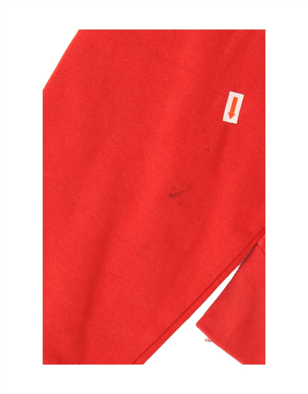 NIKE Womens Sweatshirt Jumper UK 16/18 XL Red Cotton