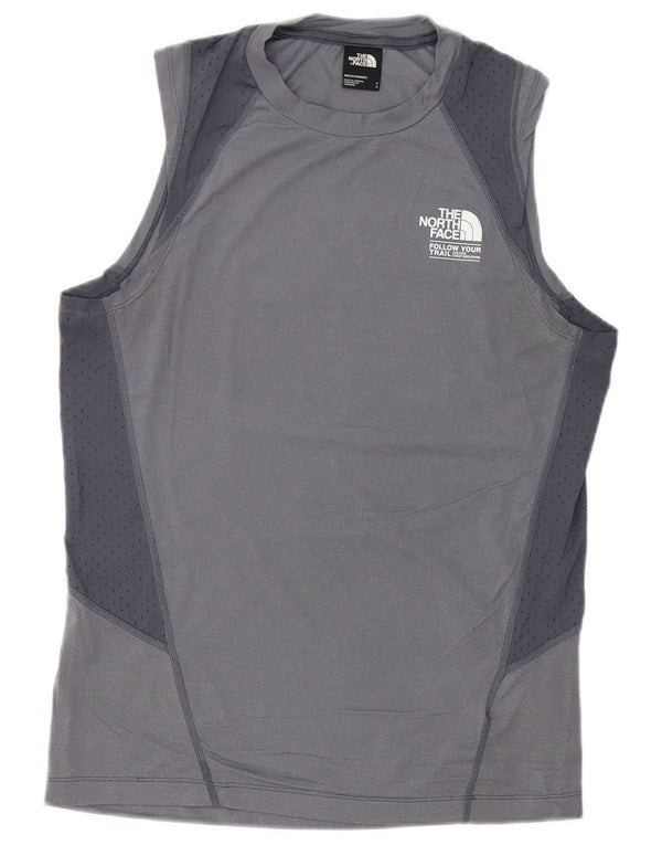 The North Face Herre Grafisk Vest Top Lille Grå Polyester Sports
