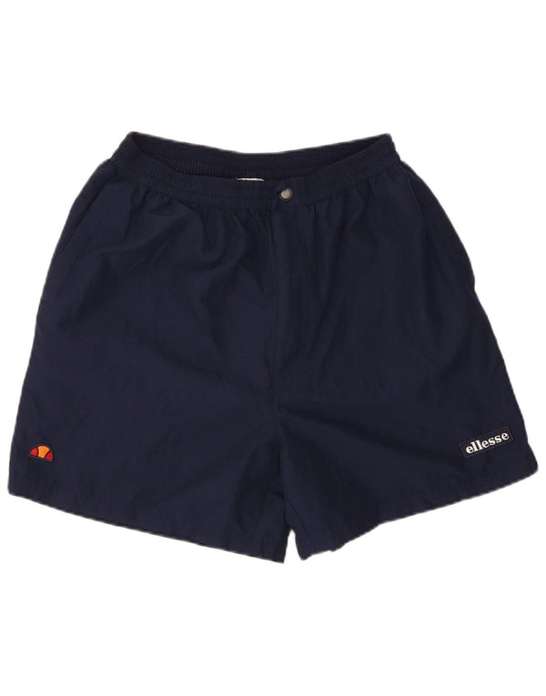 Ellesse Herre Casual Shorts Large W36 Navy Blue Polyester
