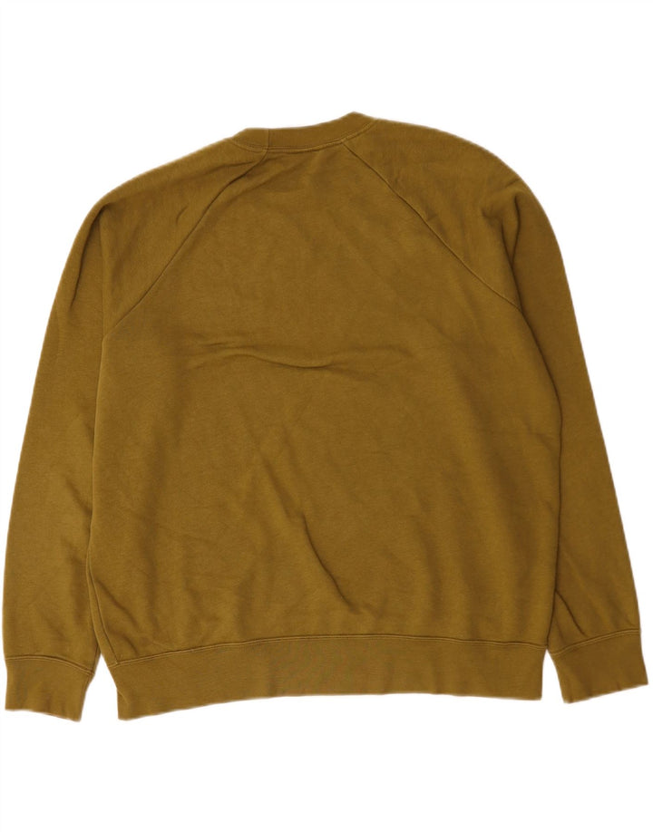 Nike Sweatshirt til mænd, stor Khaki Bomuld
