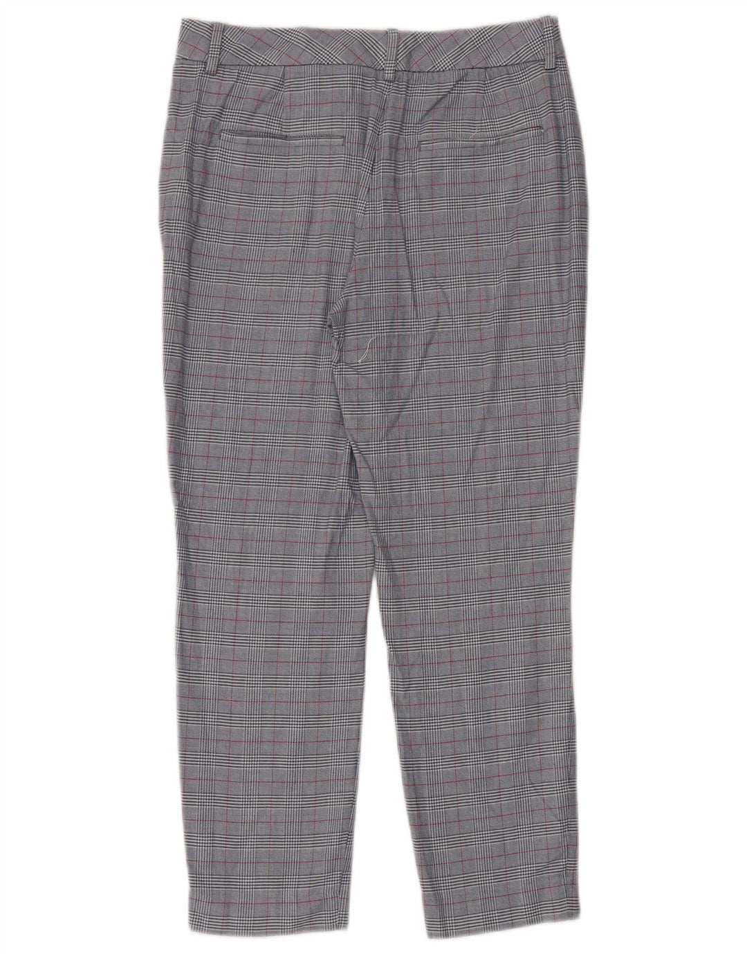 Massimo Dutti Chinobukser til kvinder EU 38 Small W30 L26 Blue Houndstooth