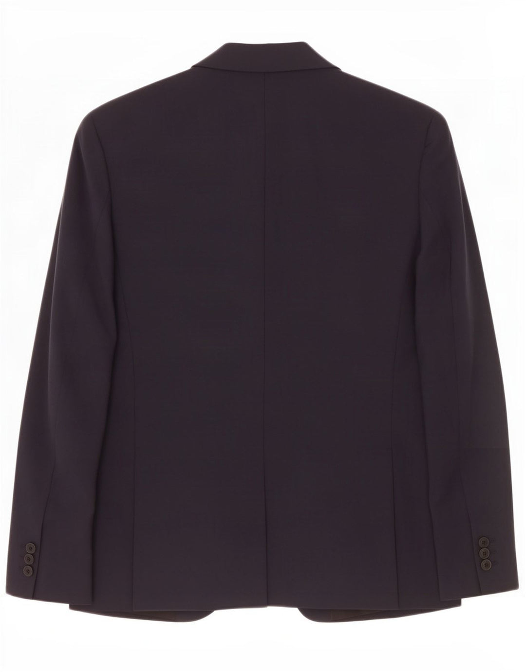 Zara Herre 1-knaps blazerjakke EU 50 Medium Navyblå Polyester