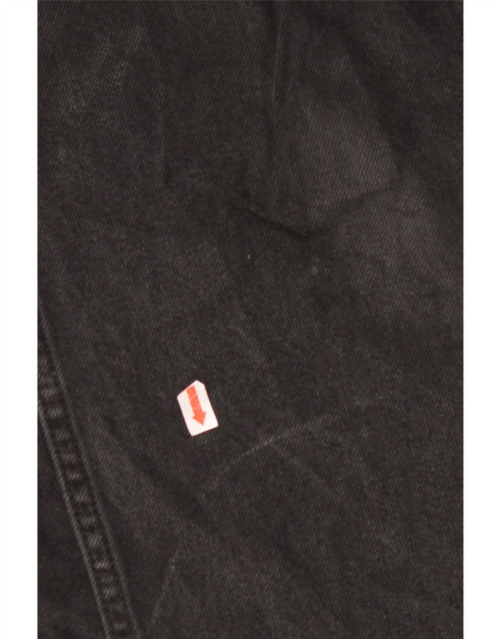 ALL SAINTS Herre Sid Straight Jeans W32 L26 Sort Bomuld