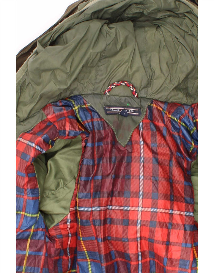 Tommy Hilfiger drenge hættejakke parka 5-6 år Khaki Polyester