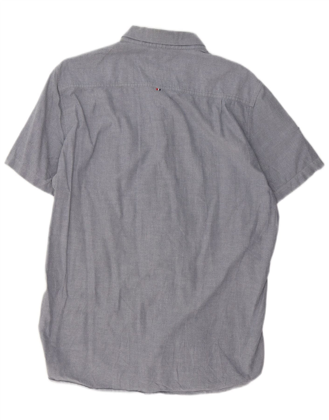 SUPERDRY Kortærmet Herreskjorte XL Blå Bomuld